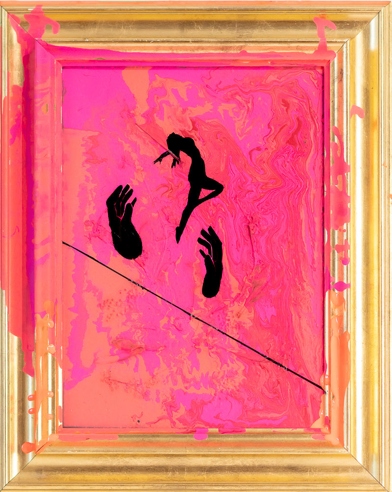 Zwischen den Zügen - 50x40cm - Josef Maier Art