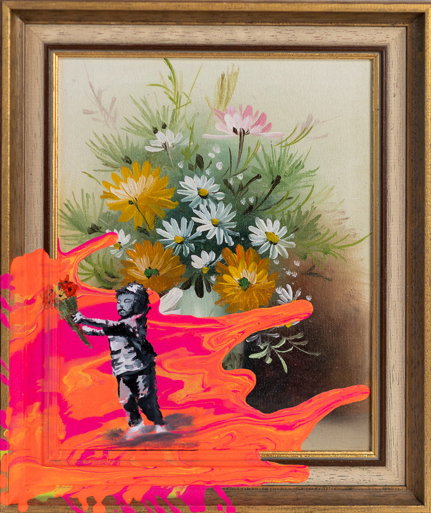 Blumenkind - 27x22cm - Josef Maier Art
