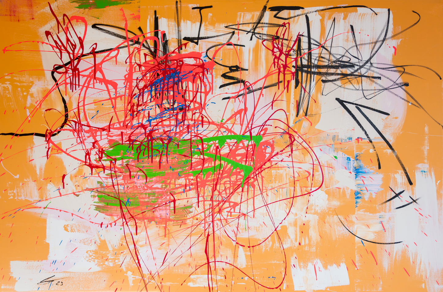 Do some crazy - 100x150cm - Josef Maier Art