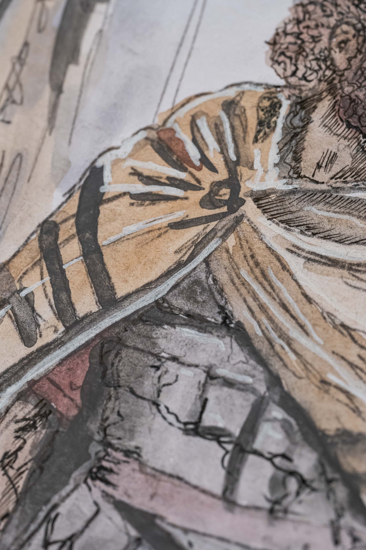 The Long Return (Odysseus)|DIN A4|Skizze - Josef Maier Art