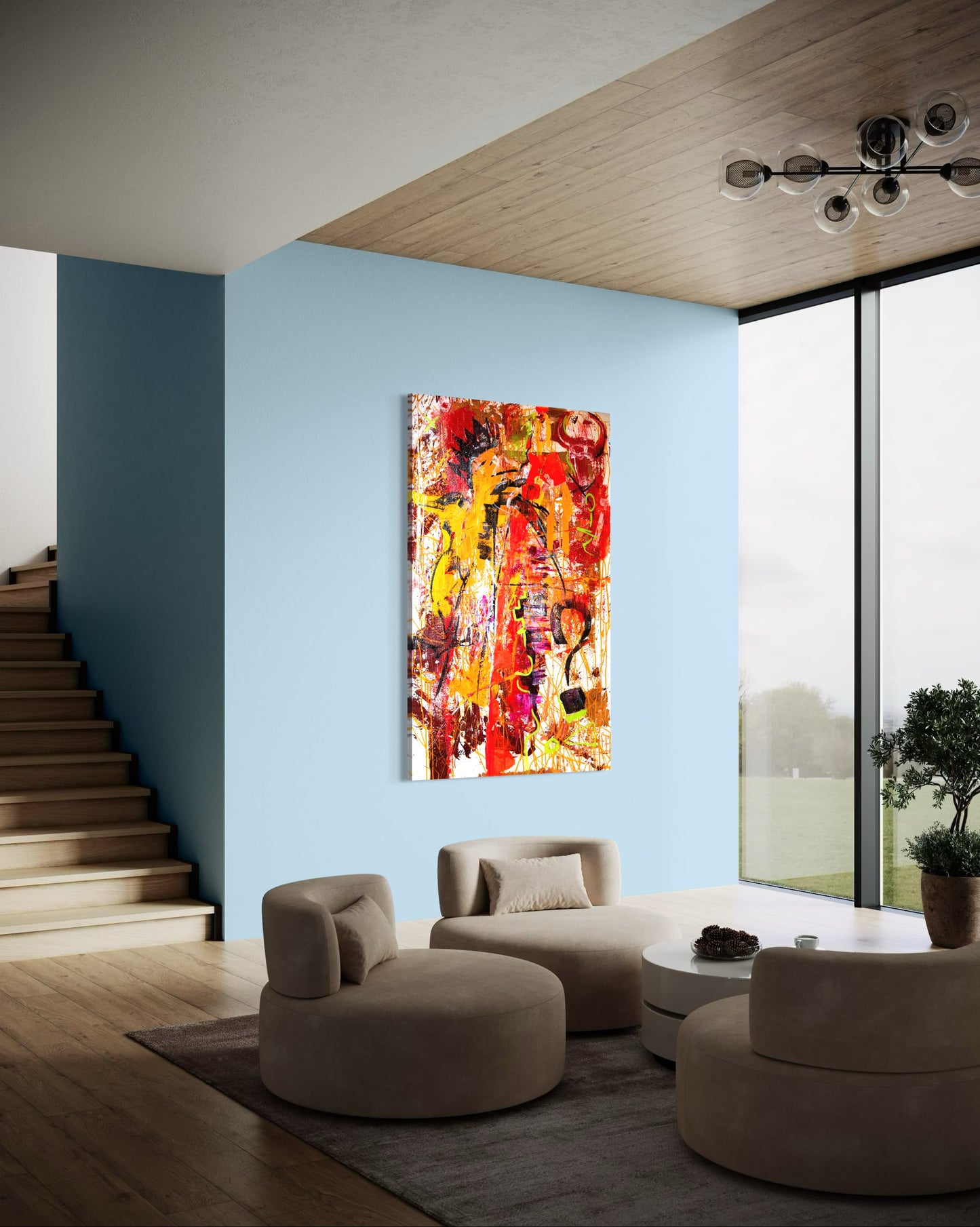 Rebellion in Color - 140x90cm