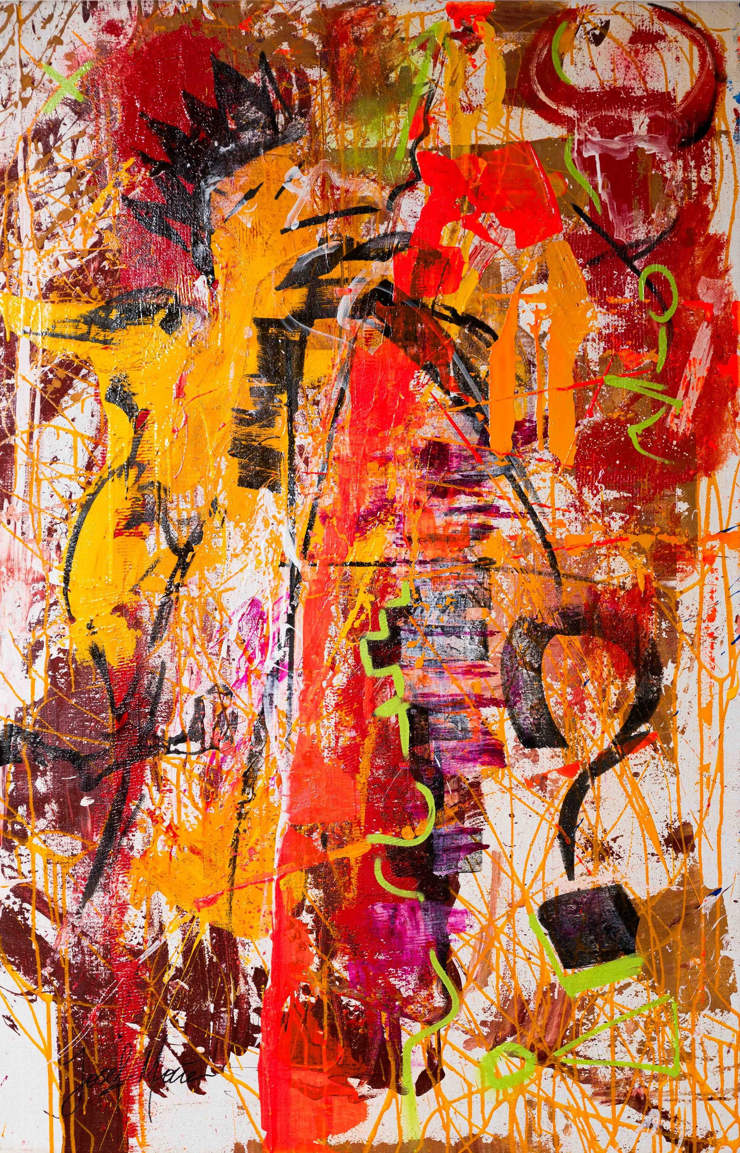 Rebellion in Color - 140x90cm - Josef Maier Art