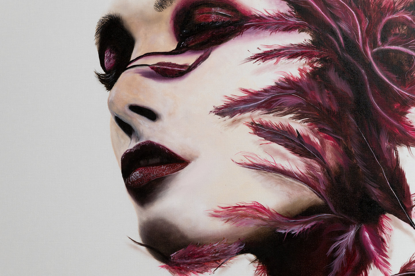 Die Kraft des Loslassens: Metamorphose der Seele - 120x120cm - Josef Maier Art