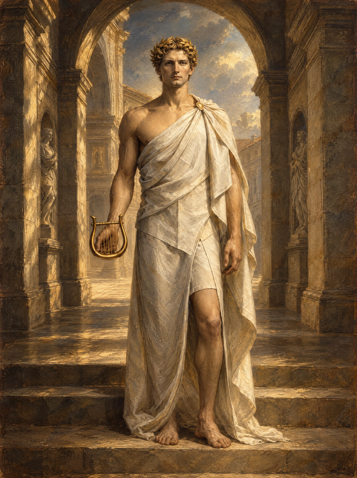 Form of Perfection (Apollo)|80x60cm|Öl auf Leinwand