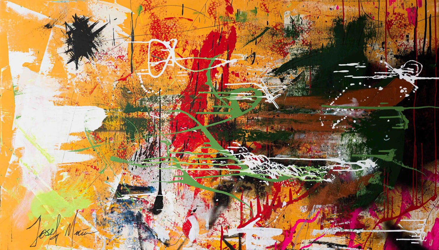 Creativity on Speed - 90x140cm - Josef Maier Art
