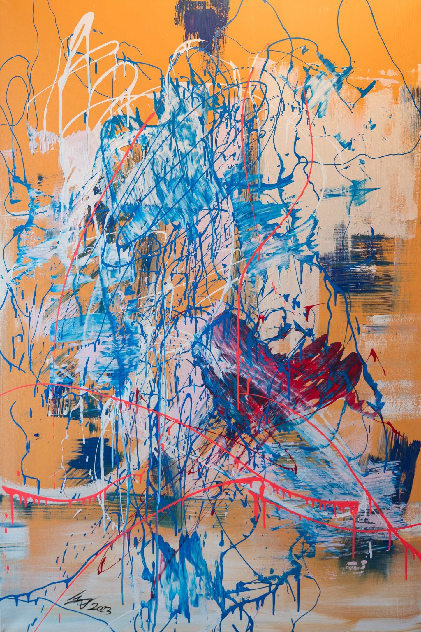 Flow - 150x100cm - Josef Maier Art