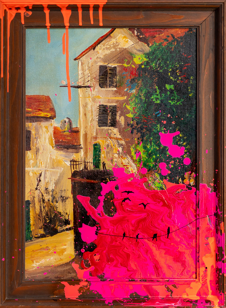 Raben - 55x40cm - Josef Maier Art