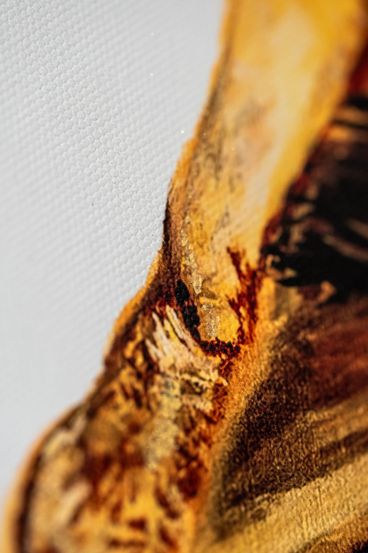 Das goldene Selbst|60x60cm|Hand Embellished Canvas - Josef Maier Art