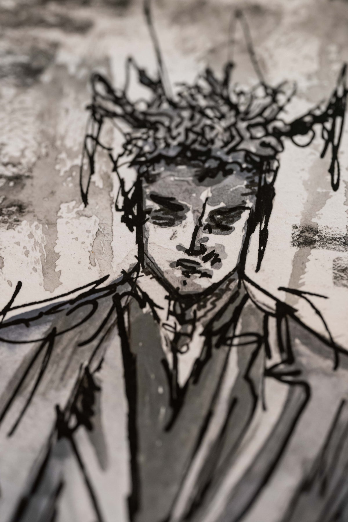 The Quiet Authority (Hades)|DIN A4|Skizze - Josef Maier Art