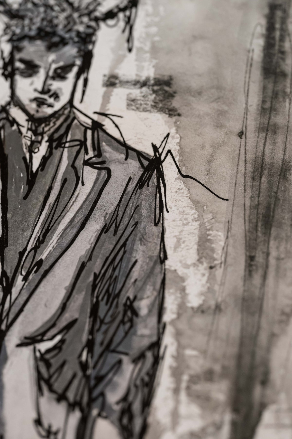 The Quiet Authority (Hades)|DIN A4|Skizze - Josef Maier Art
