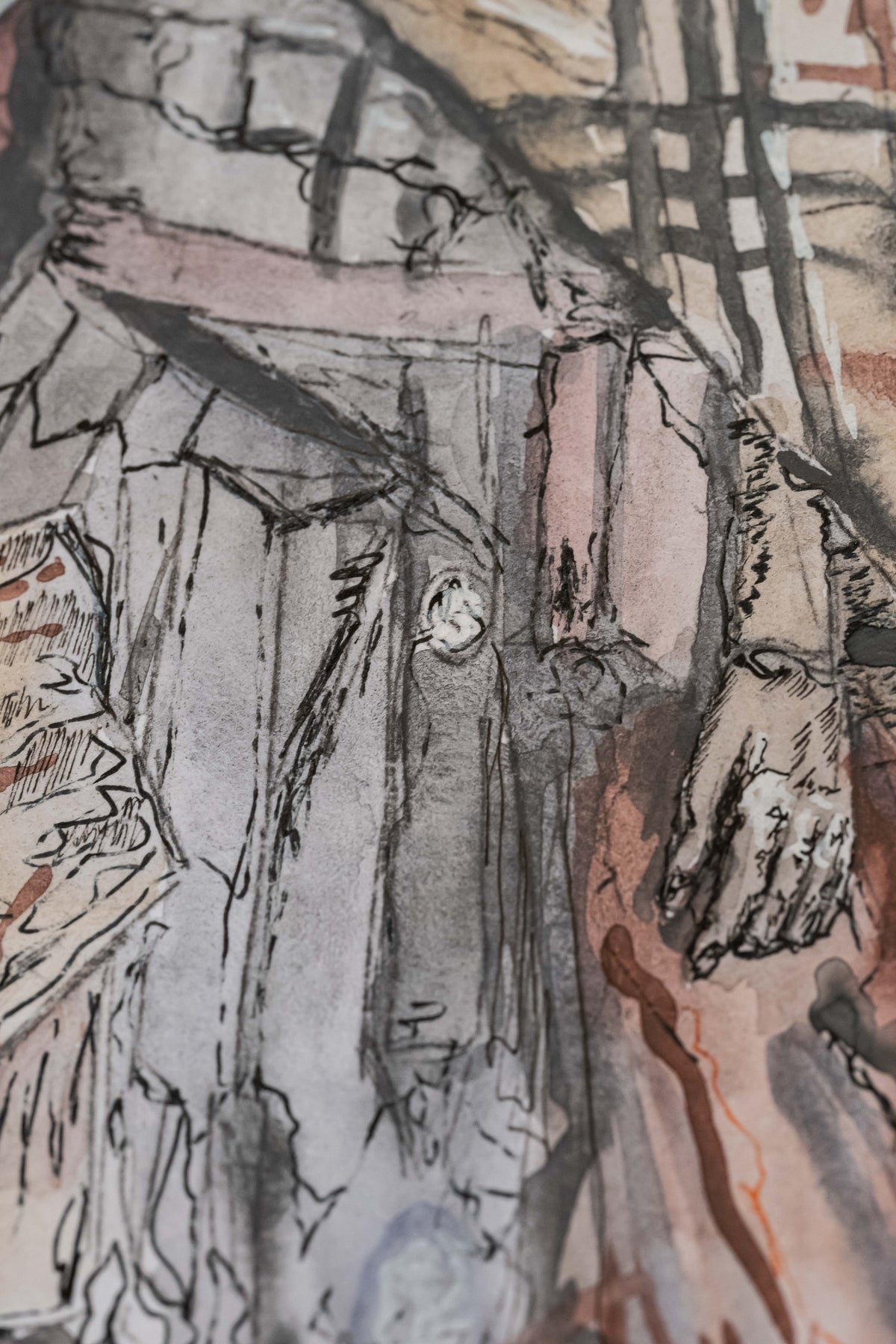 The Long Return (Odysseus)|DIN A4|Skizze - Josef Maier Art