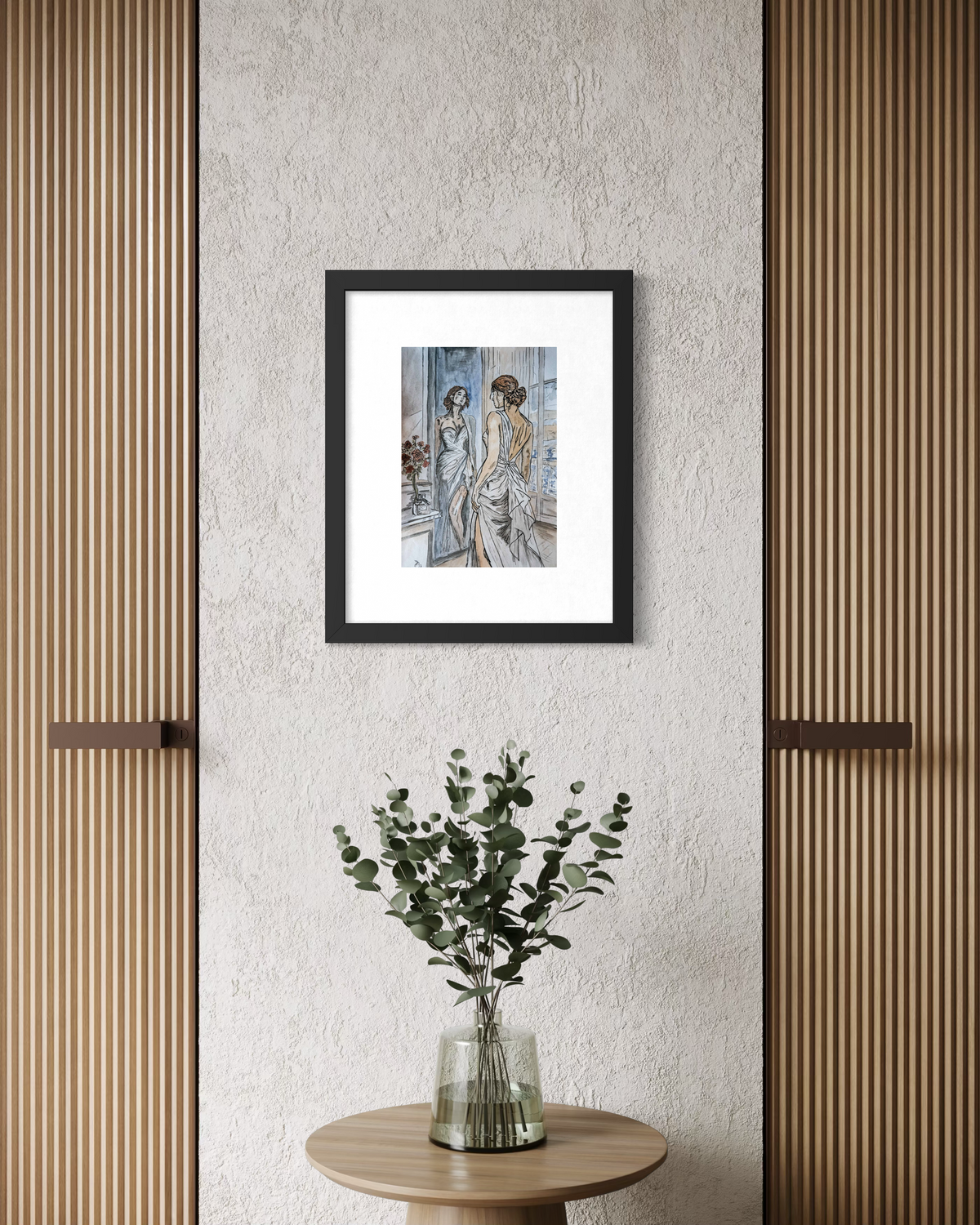 Engineered Desire (Aphrodite)|DIN A4|Skizze - Josef Maier Art
