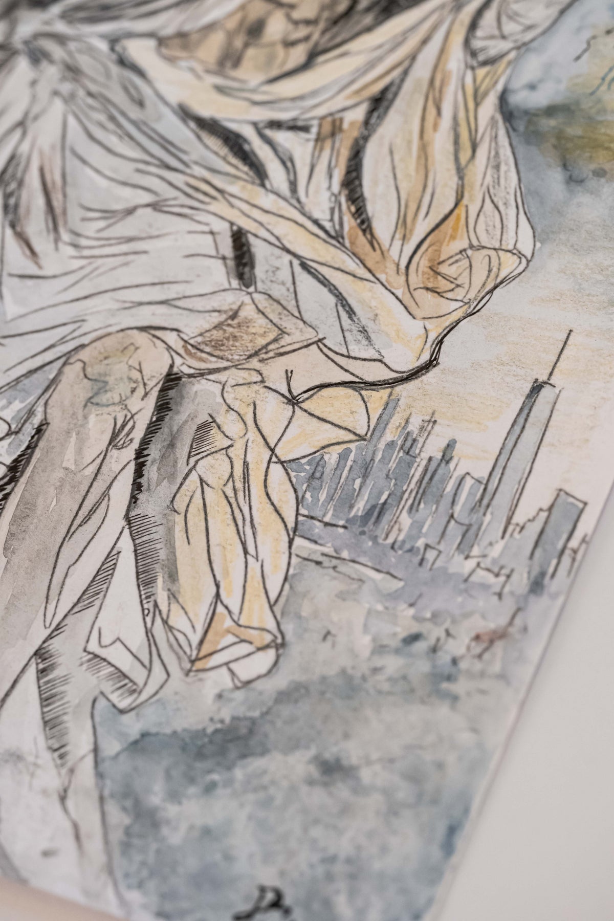 The Power of Decision (Zeus)|DIN A4|Skizze - Josef Maier Art