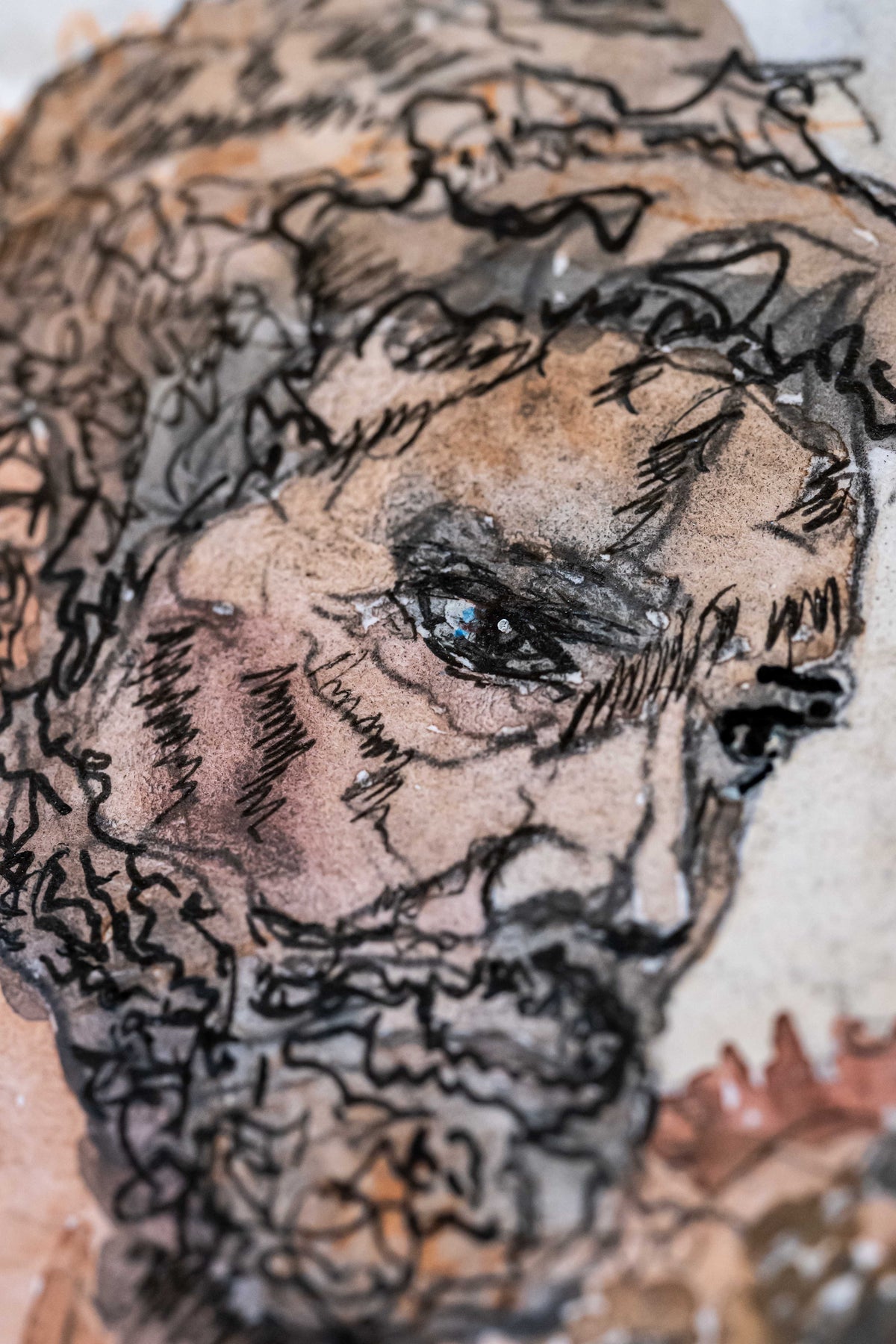 Built, Not Born (Herakles)|DIN A4|Skizze - Josef Maier Art