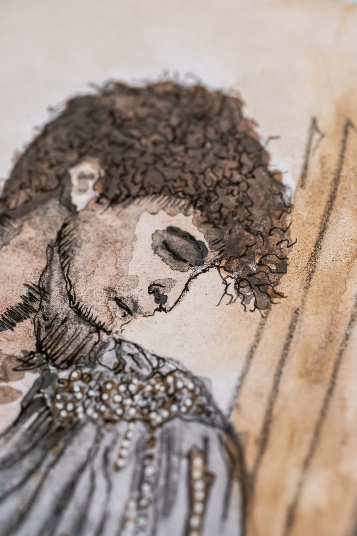 The Beautiful Weakness (Achilles)|DIN A4|Skizze - Josef Maier Art
