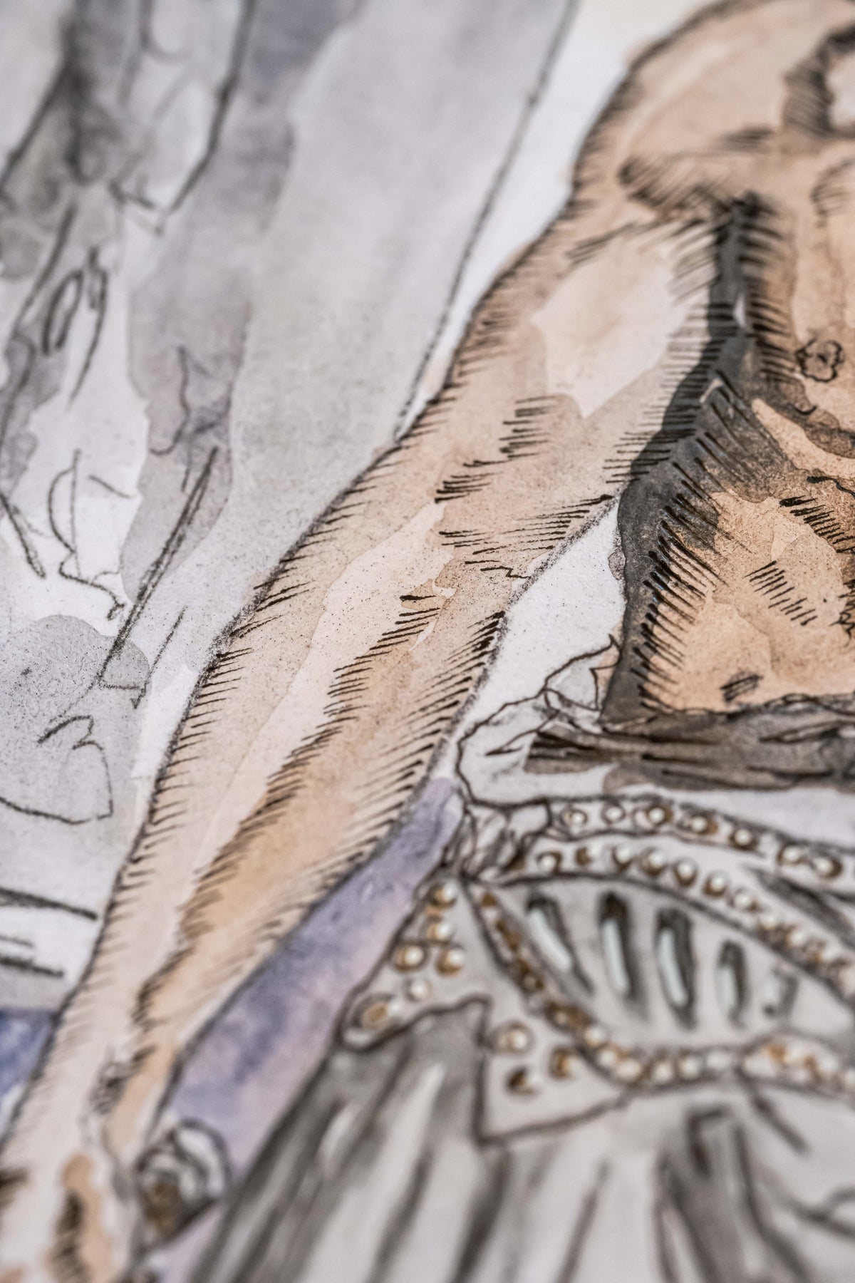 The Beautiful Weakness (Achilles)|DIN A4|Skizze - Josef Maier Art