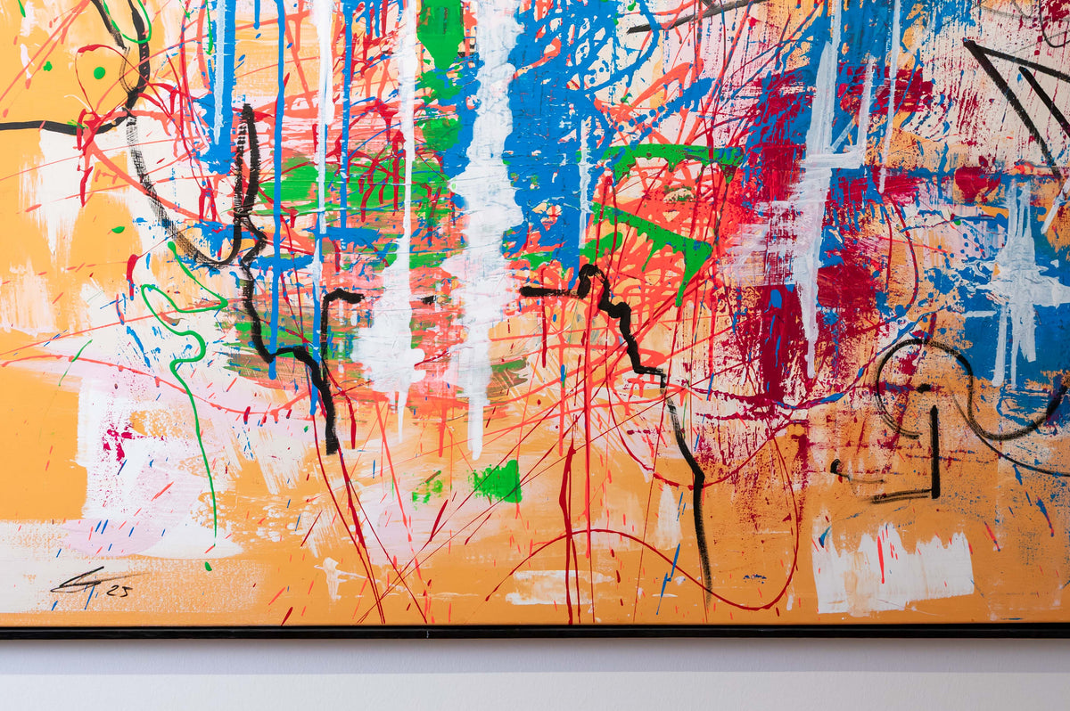 Do some crazy 2.0|100x150cm|Originalkunstwerk - Josef Maier Art