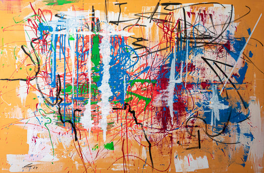 Do some crazy 2.0|100x150cm|Originalkunstwerk - Josef Maier Art