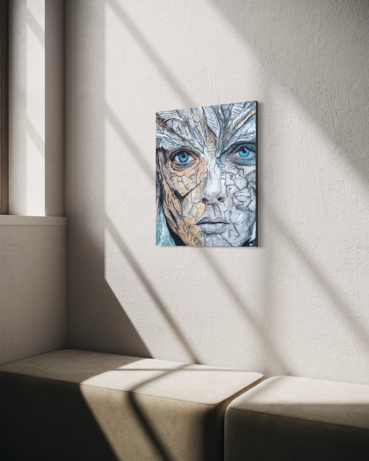 The Visionary Creator|50x40cm|Originalkunstwerk - Josef Maier Art
