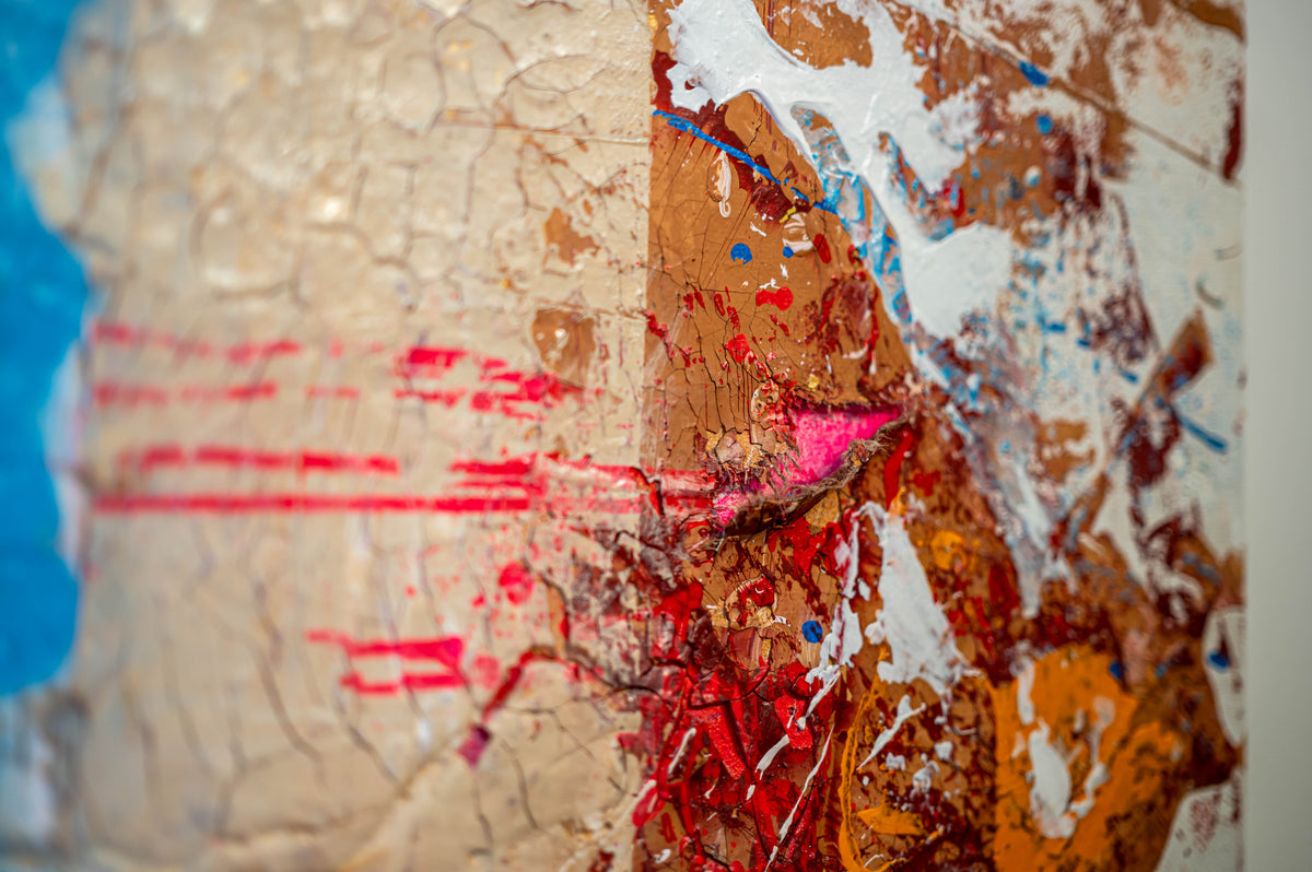 Temper Tantrum Chic|90x180cm|Originalkunstwerk - Josef Maier Art