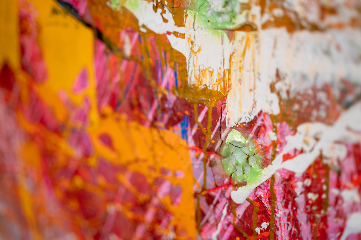 Temper Tantrum Chic|90x180cm|Originalkunstwerk - Josef Maier Art