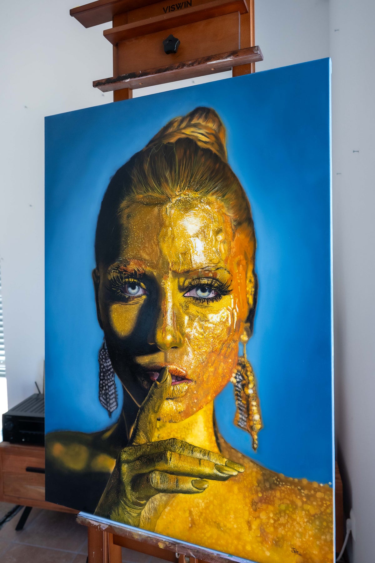 The Chosen Lens|100x70cm|Originalkunstwerk - Josef Maier Art