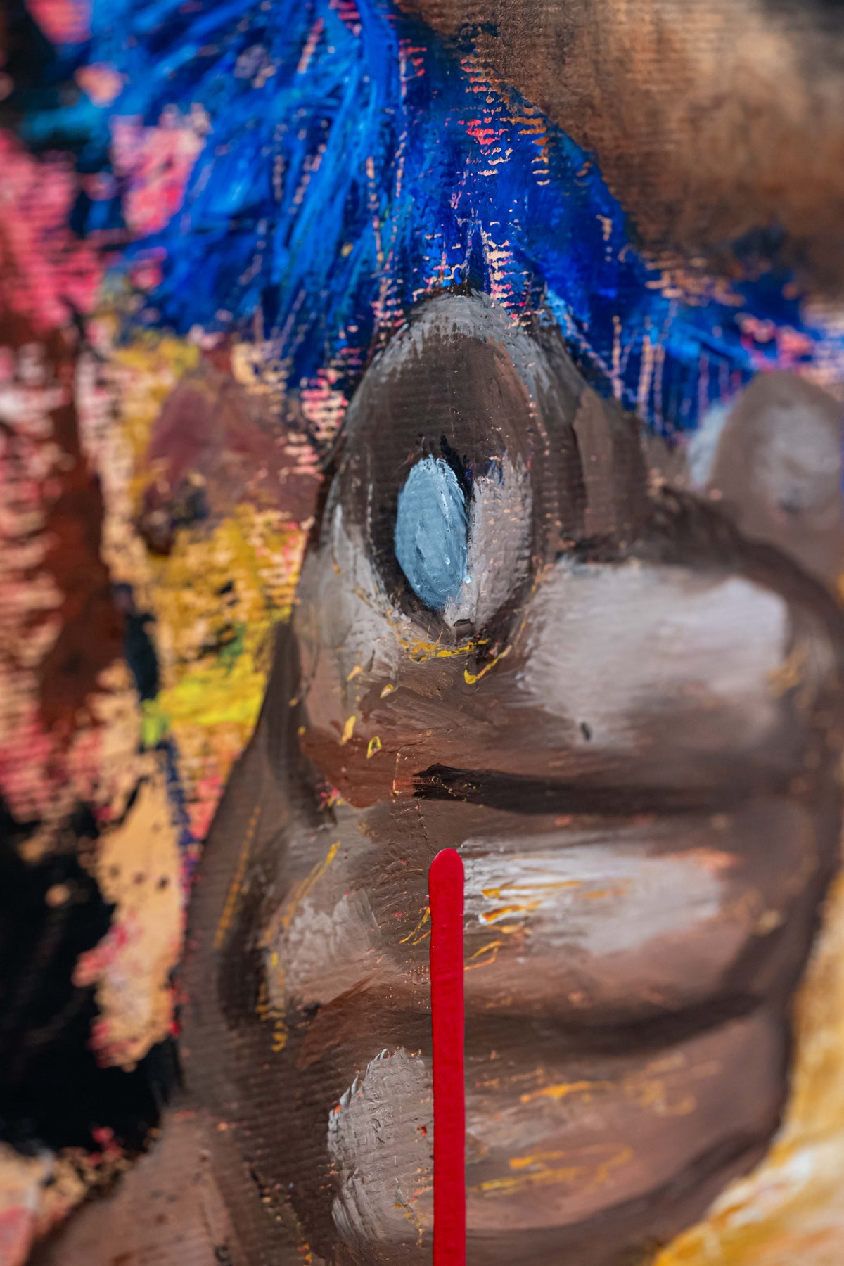 The King|100x80cm|Originalkunstwerk - Josef Maier Art