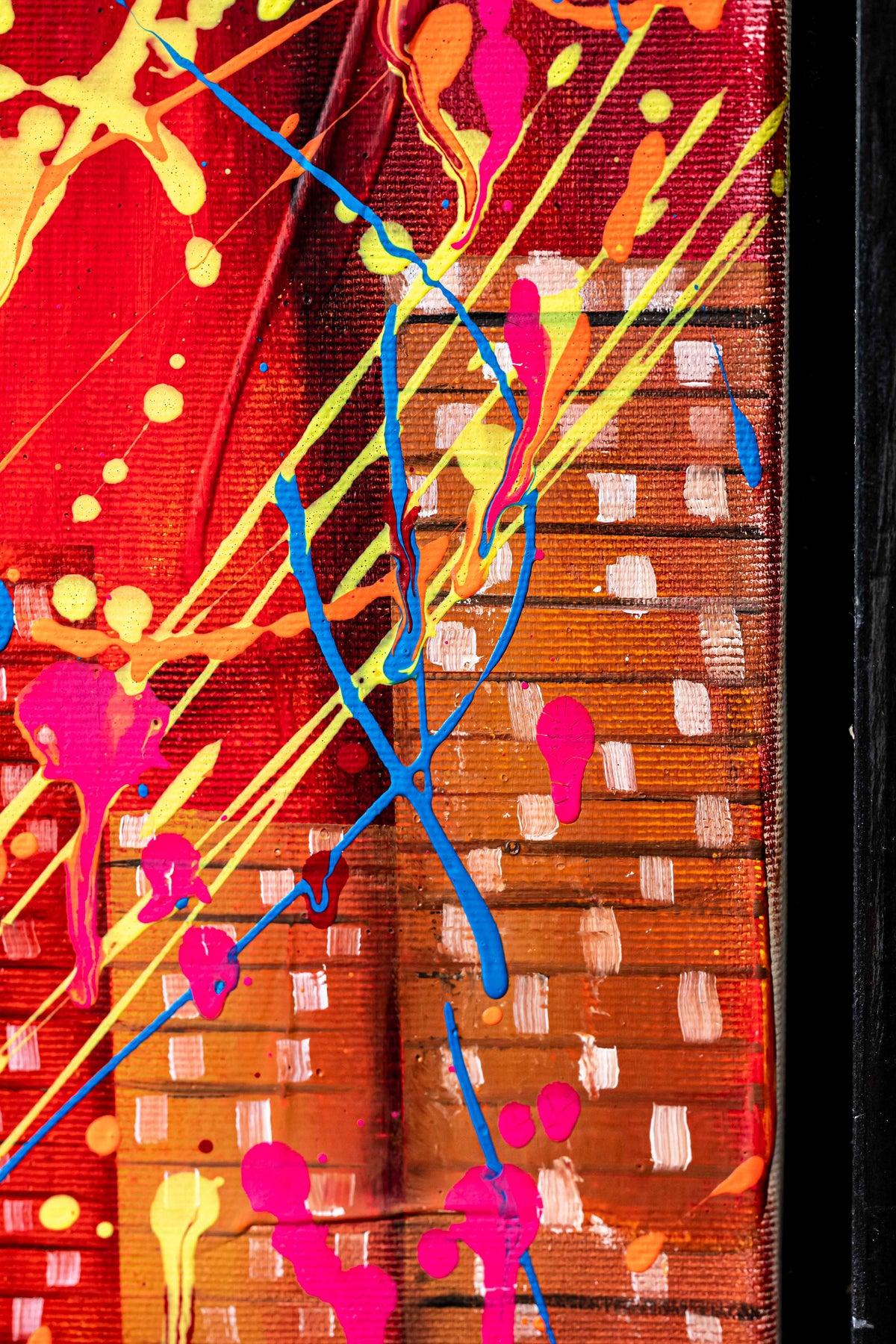 The Player|100x80cm|Originalkunstwerk - Josef Maier Art