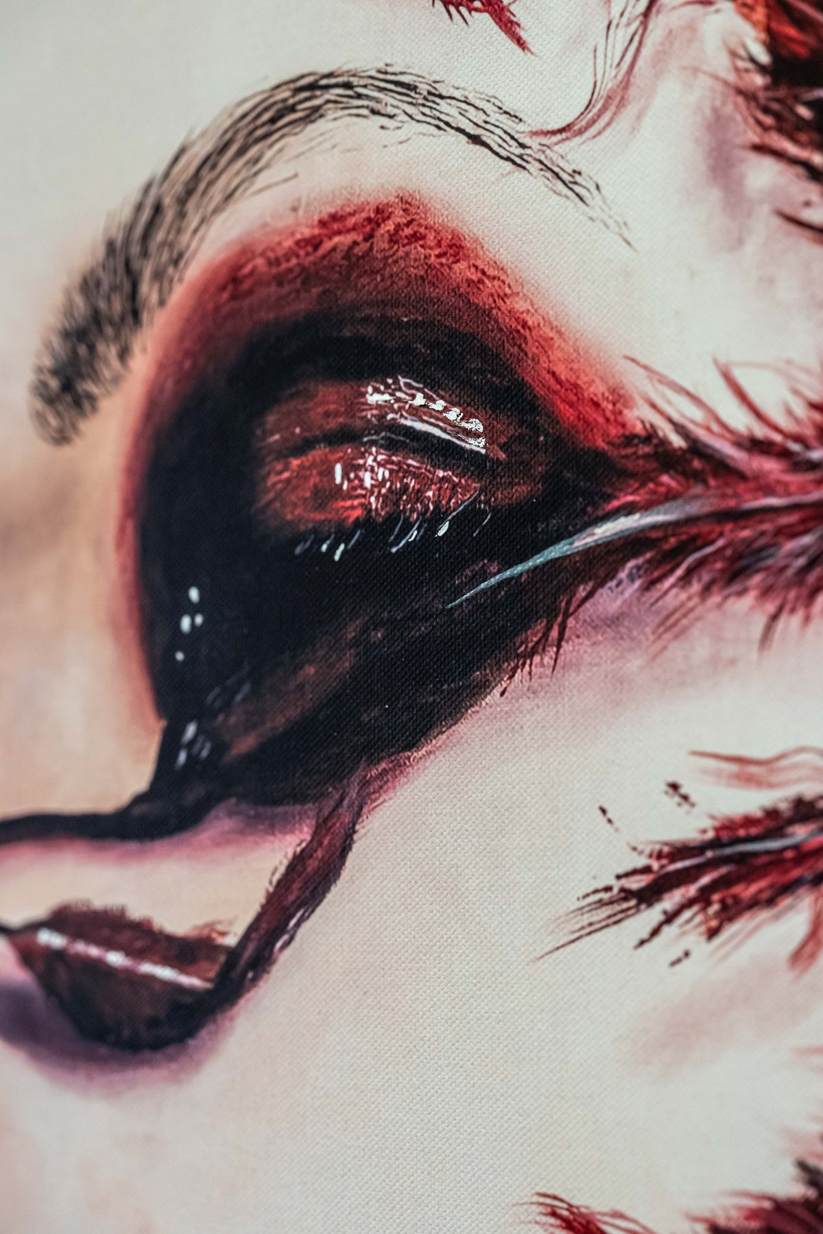 Die Kraft des Loslassens|100x100cm|Hand Embellished Canvas - Josef Maier Art