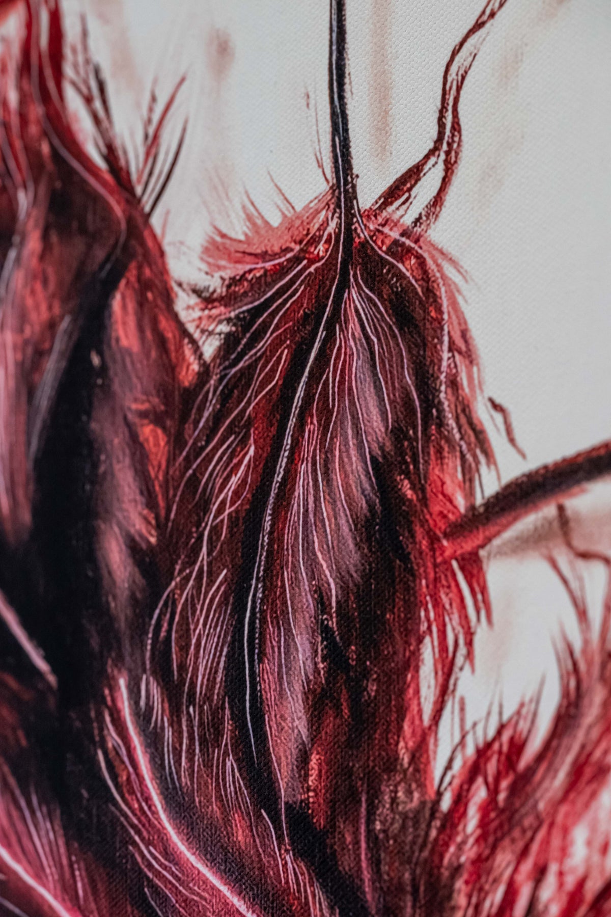 Die Kraft des Loslassens|100x100cm|Hand Embellished Canvas - Josef Maier Art