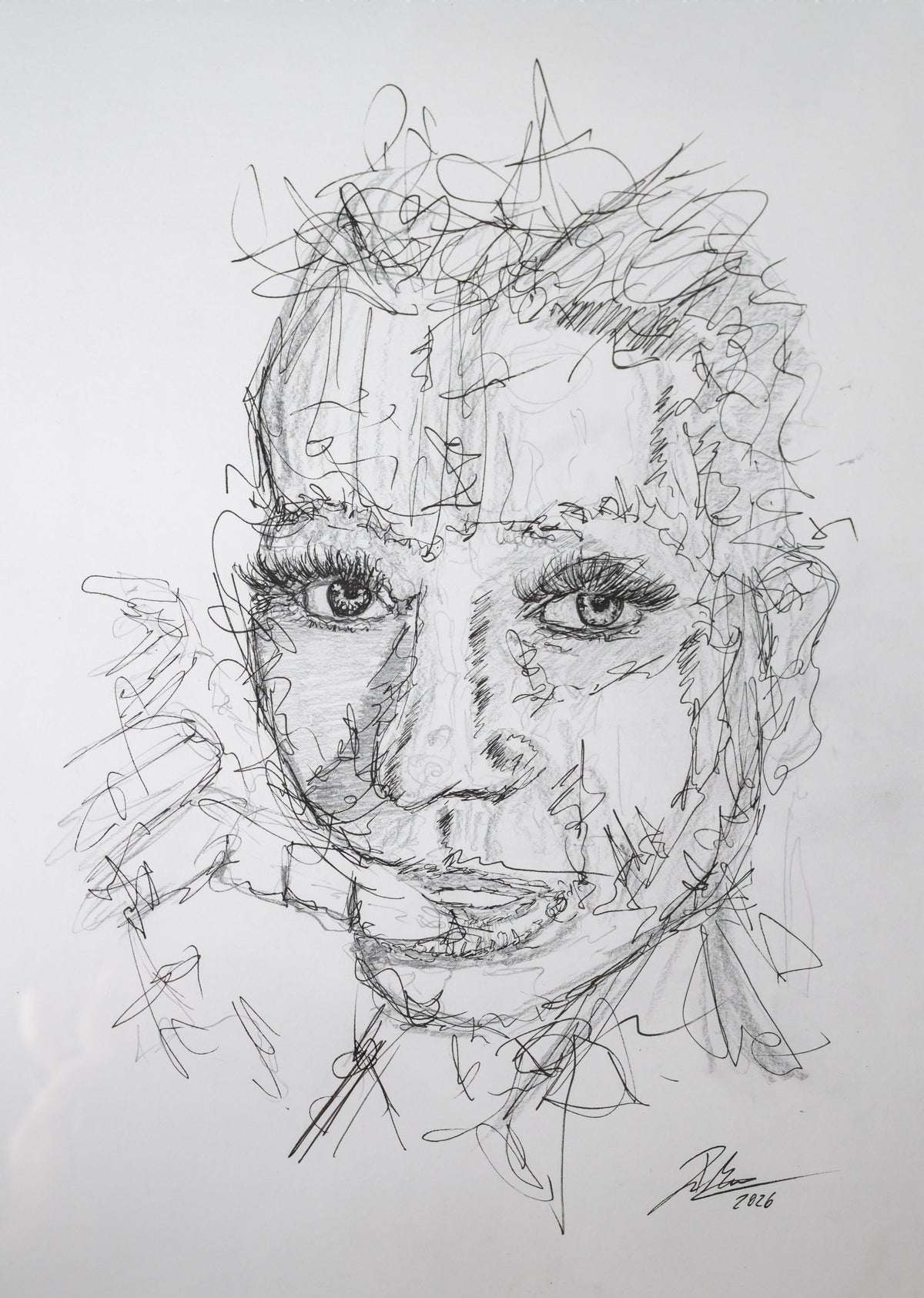 Mia 1|DIN A4|Skizze - Josef Maier Art