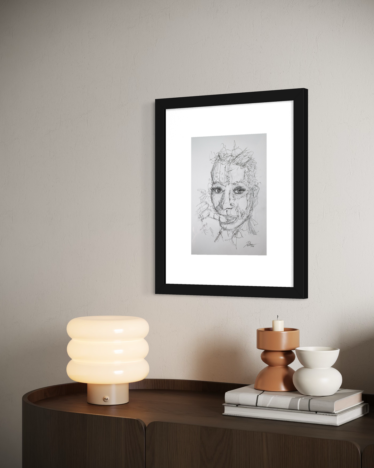 Mia 1|DIN A4|Skizze - Josef Maier Art
