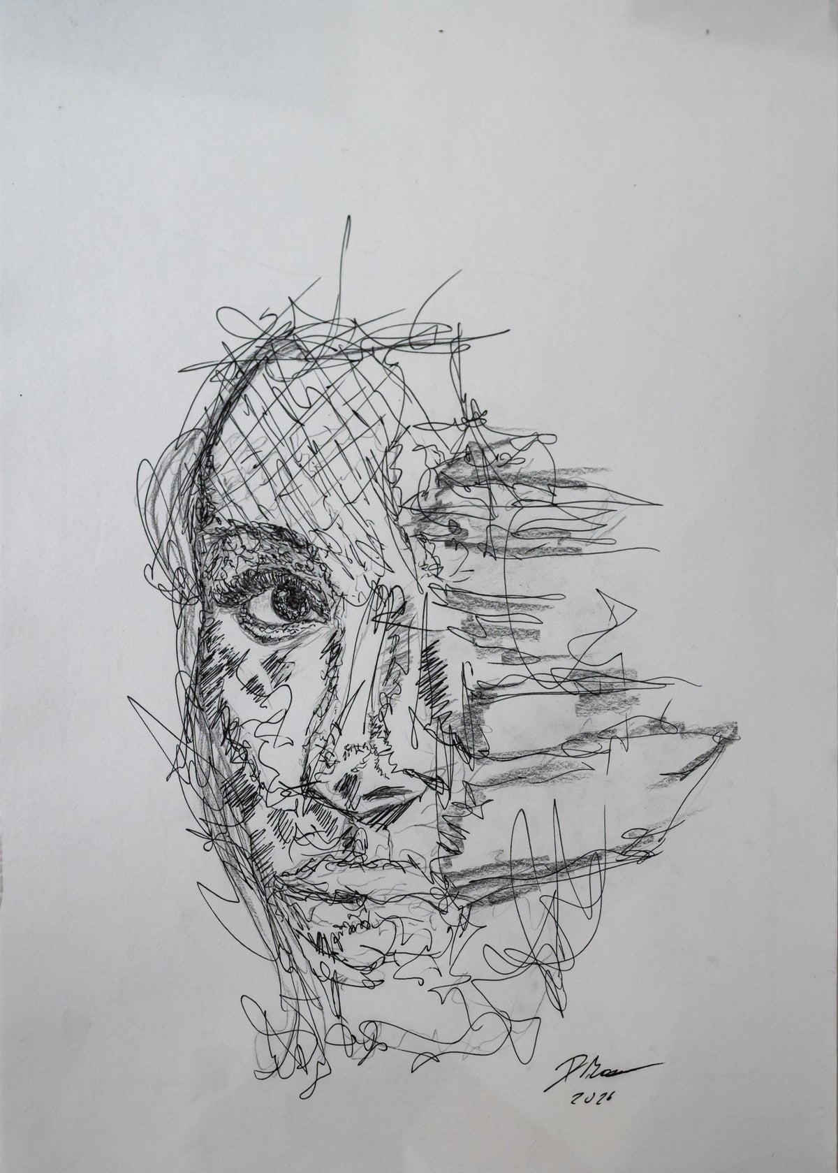 Mia 3|DIN A4|Skizze - Josef Maier Art