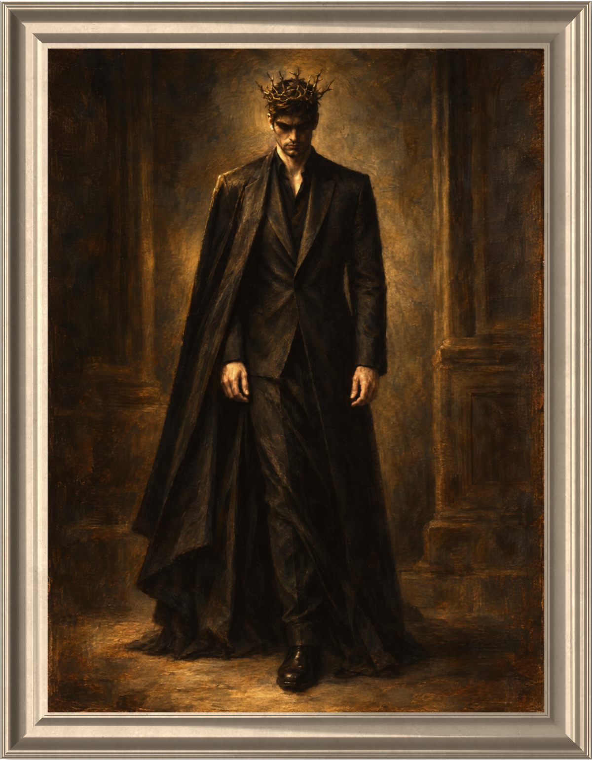 The Quiet Authority (Hades)|80x60cm|Öl auf Leinwand