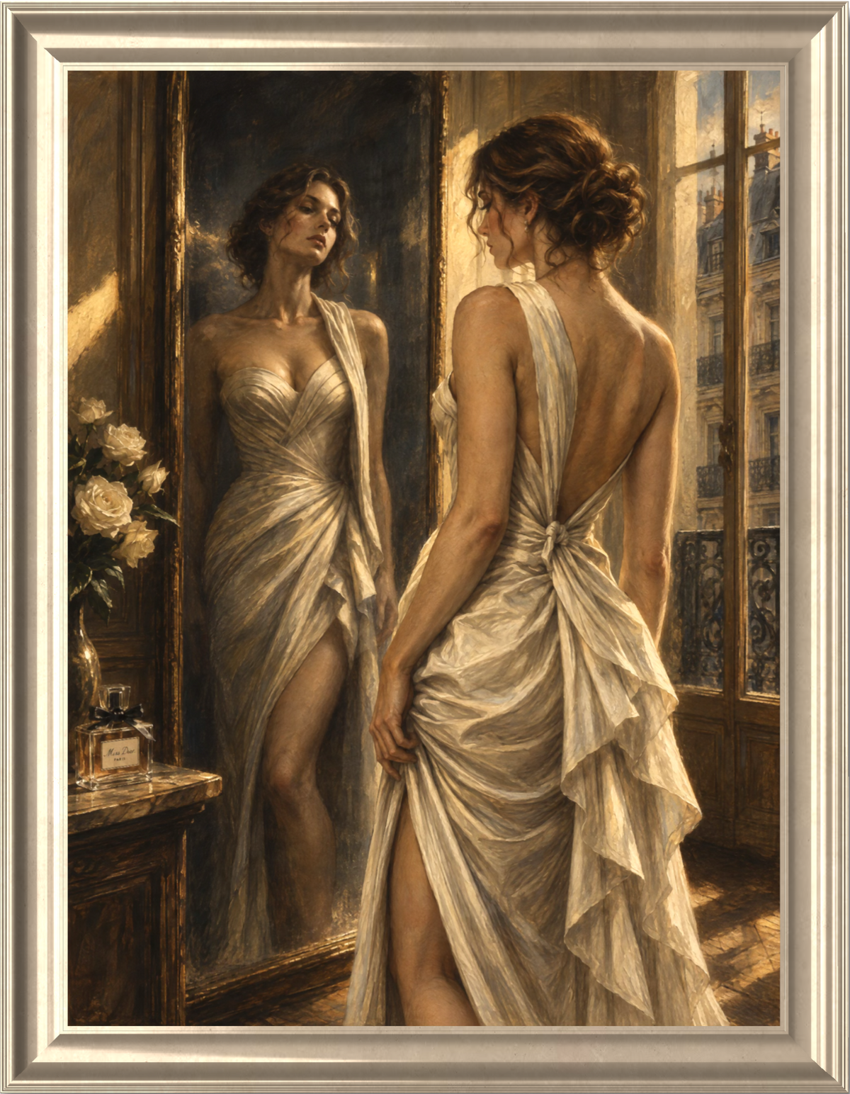 Engineered Desire (Aphrodite)|80x60cm|Öl auf Leinwand