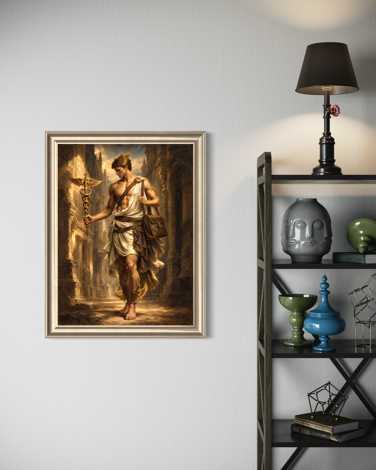 Velocity of Status (Hermes)|80x60cm|Öl auf Leinwand