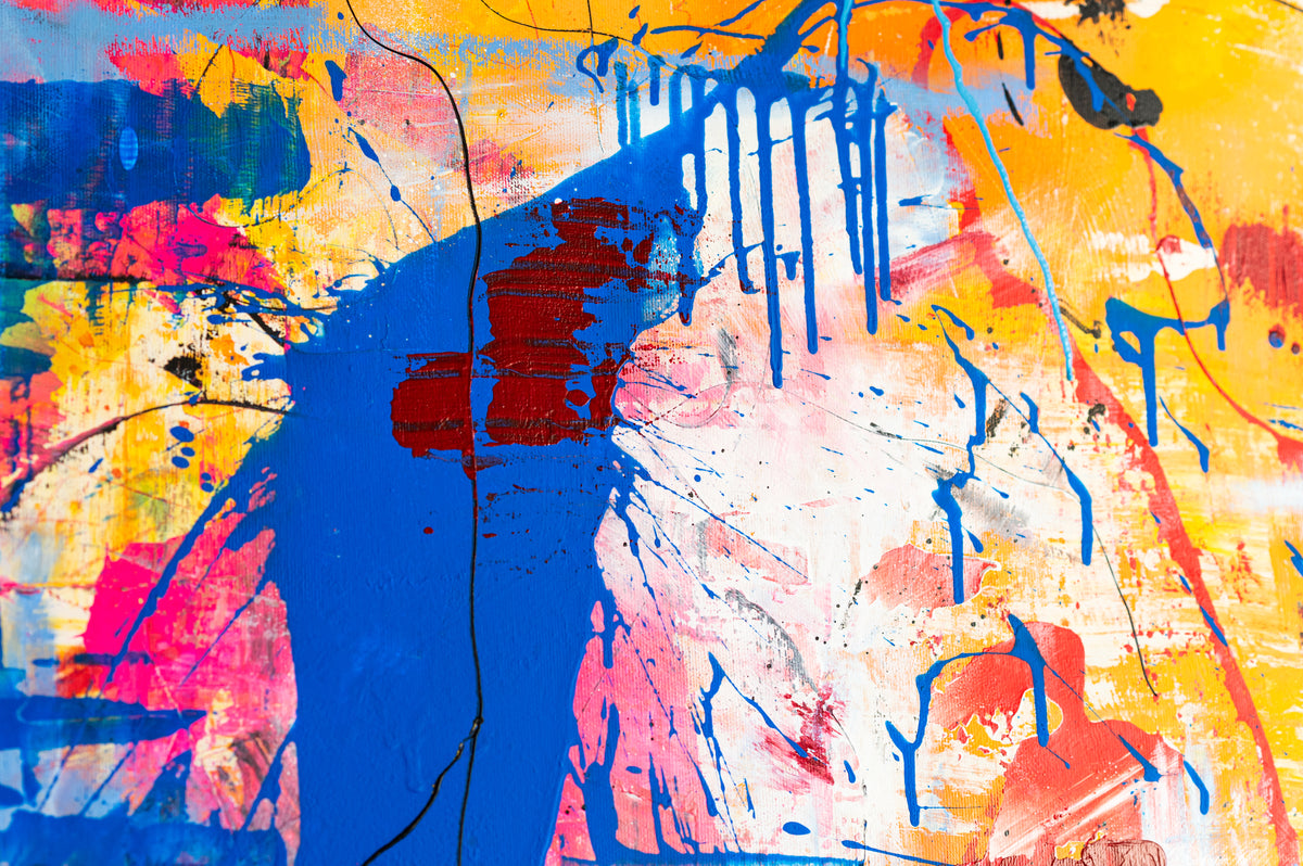 The moment you realize|100x150cm|Originalkunstwerk - Josef Maier Art