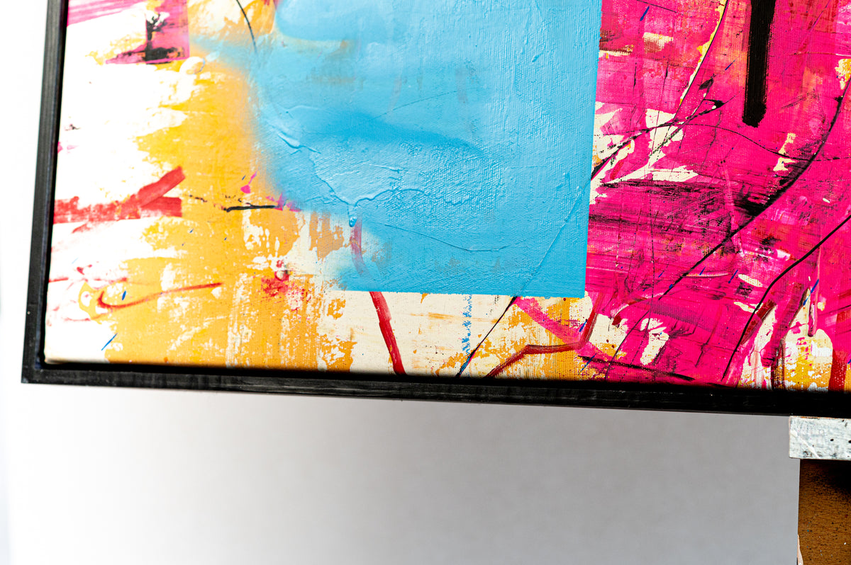 The moment you realize|100x150cm|Originalkunstwerk - Josef Maier Art