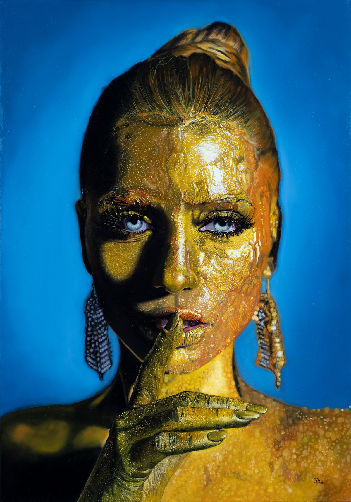 The Chosen Lens|100x70cm|Originalkunstwerk - Josef Maier Art