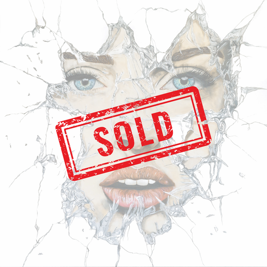 Durchbruch|100x100cm|Hand Embellished Canvas - Josef Maier Art