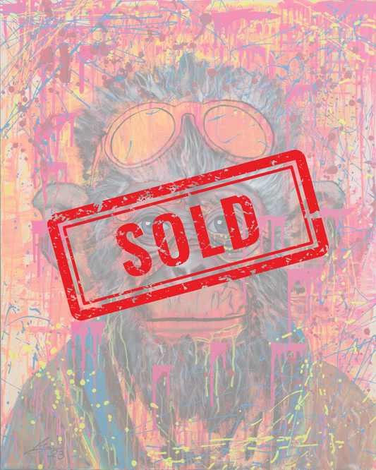 The Firestarter|100x80cm|Originalkunstwerk - Josef Maier Art