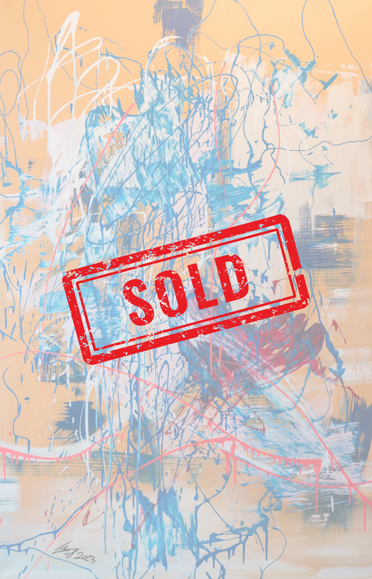 Flow|150x100cm|Originalkunstwerk - Josef Maier Art