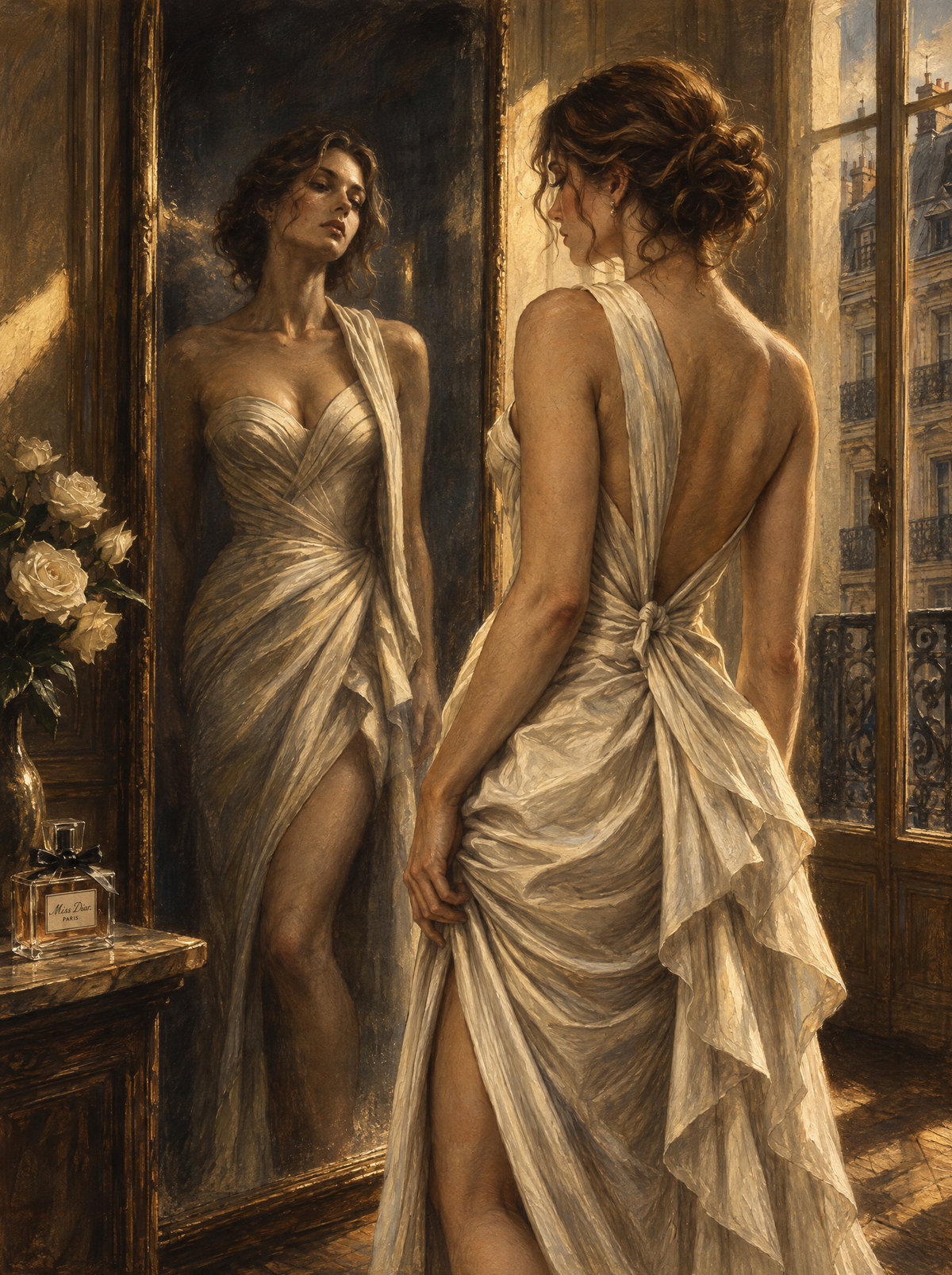 Engineered Desire (Aphrodite)|80x60cm|Öl auf Leinwand