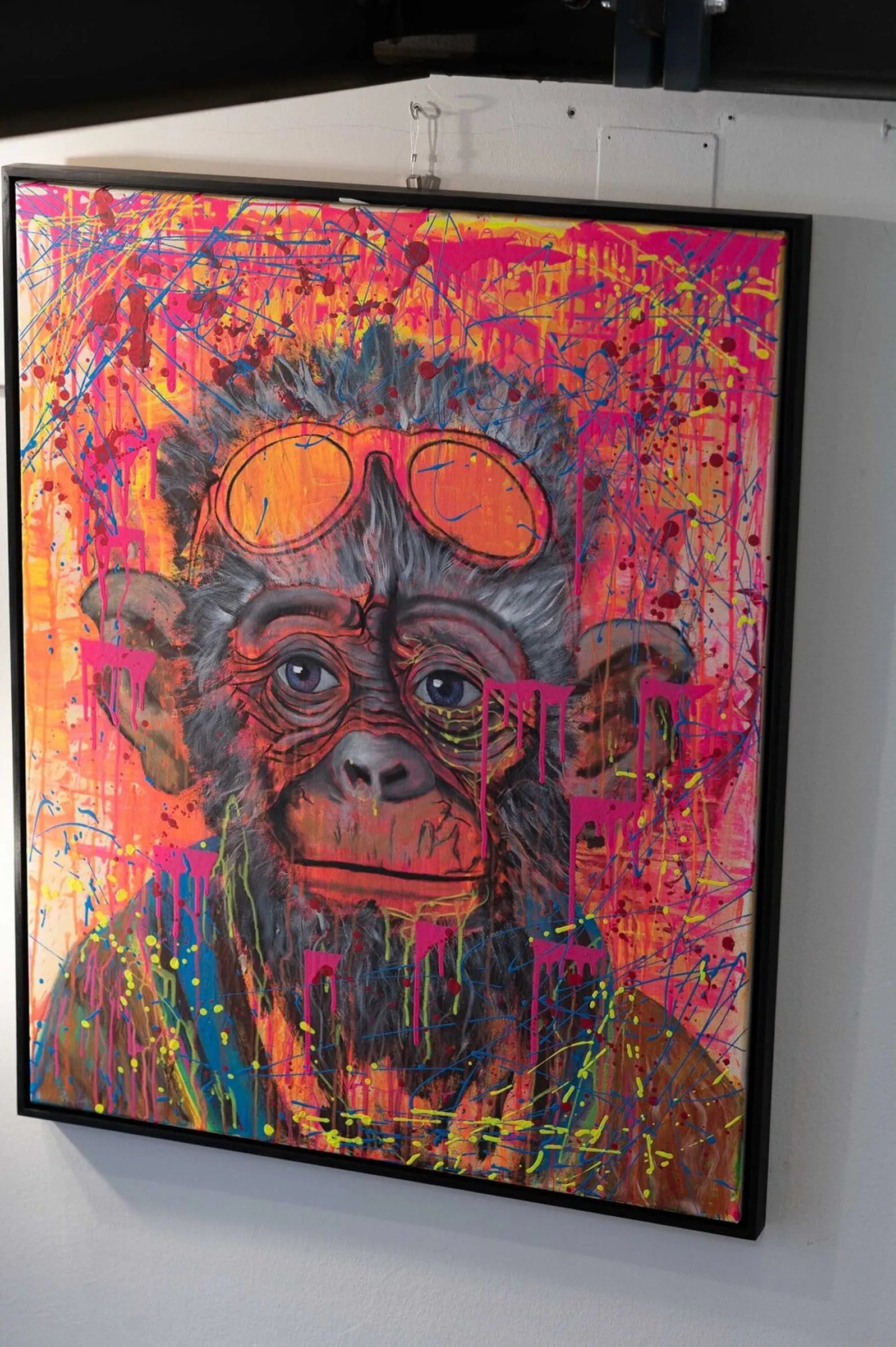 Der Zündler 🔥 - 100x80cm - Josef Maier Art